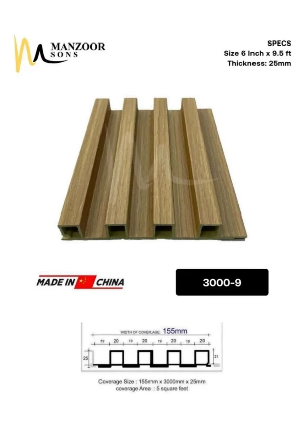 WPC IMPORTED PANEL 6 INCH