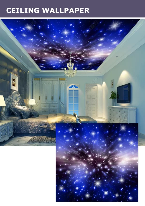 3D Ceiling Wallpaper
