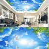 3D Ceiling Wallpaper