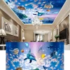 3D Ceiling Wallpaper
