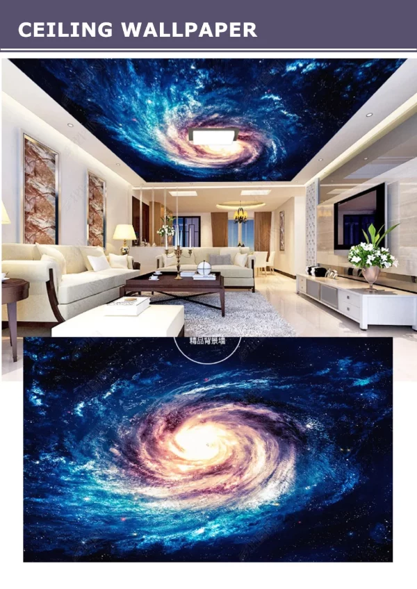 3D Ceiling Wallpaper