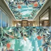 3D Ceiling Wallpaper
