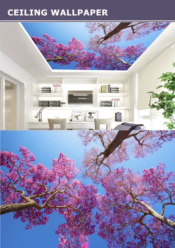 3D Ceiling Wallpaper