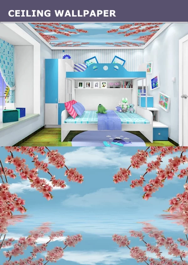 3D Ceiling Wallpaper
