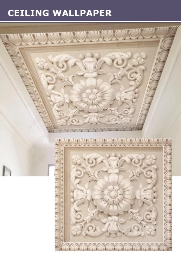 3D Ceiling Wallpaper