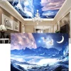 3D Ceiling Wallpaper