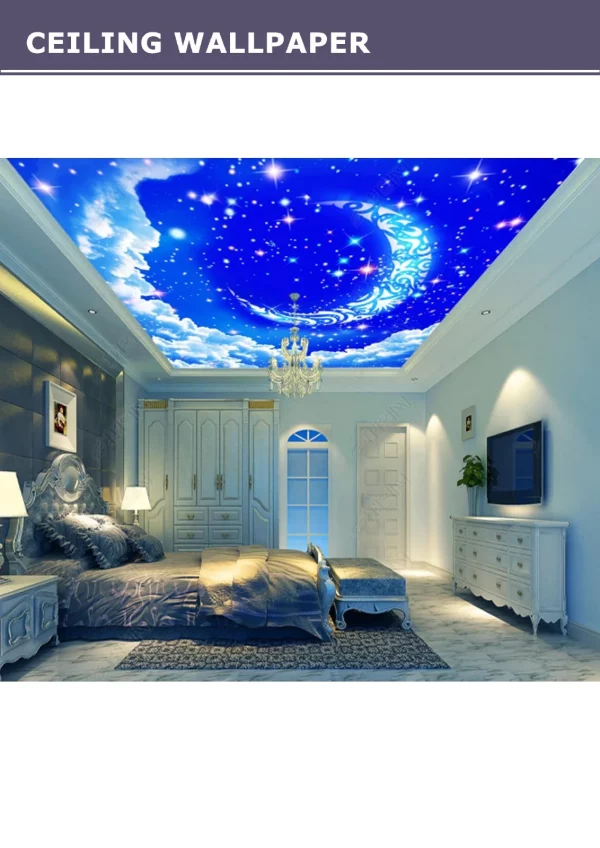 3D Ceiling Wallpaper