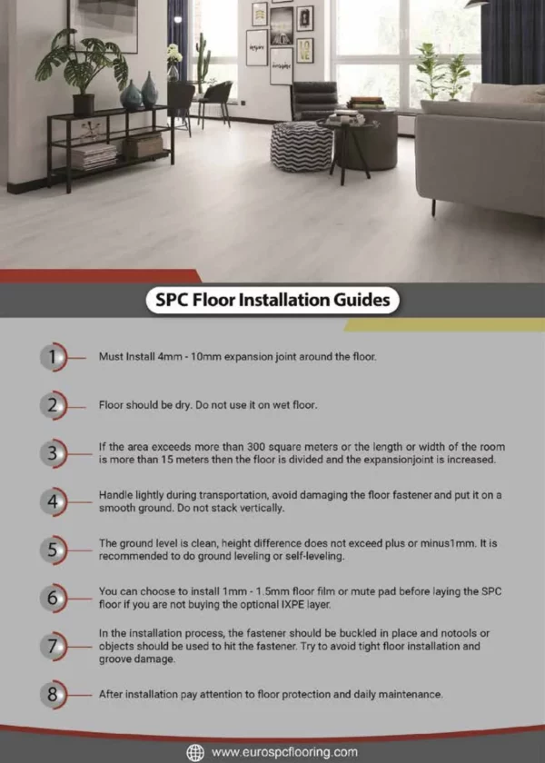 Euro SPC Flooring New Colours