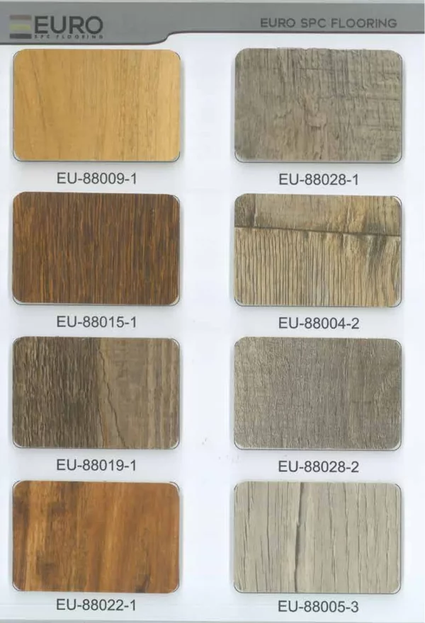 Euro SPC Flooring New Colours