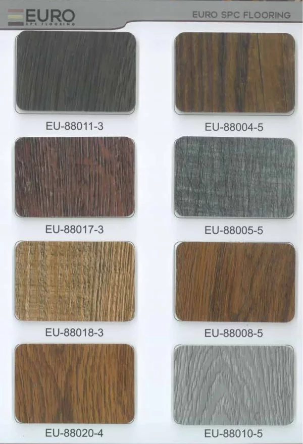 Euro SPC Flooring New Colours