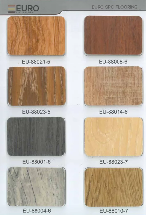 Euro SPC Flooring New Colours