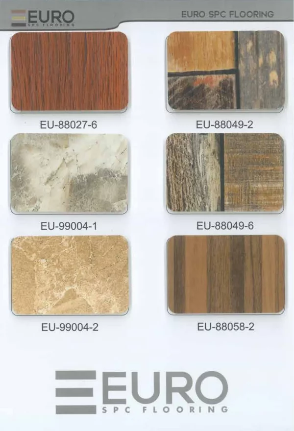 Euro SPC Flooring New Colours