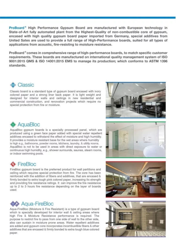 Gypsum board partitions
