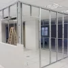 Gypsum board partitions
