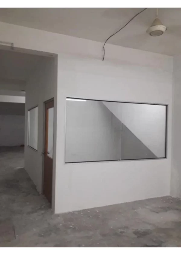 Gypsum board partitions