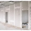 Gypsum board partitions