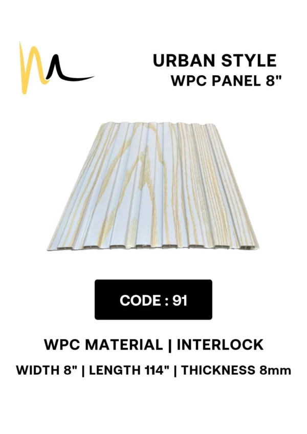 8 Inch Wpc panel