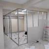 Gypsum board partitions