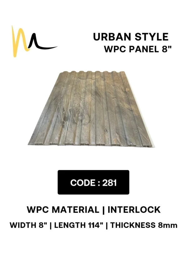 8 Inch Wpc panel