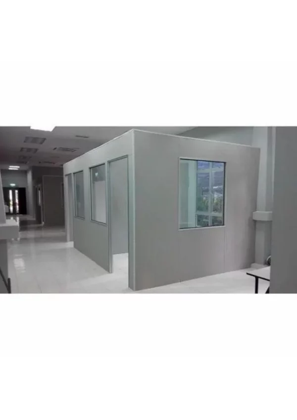 Gypsum board partitions