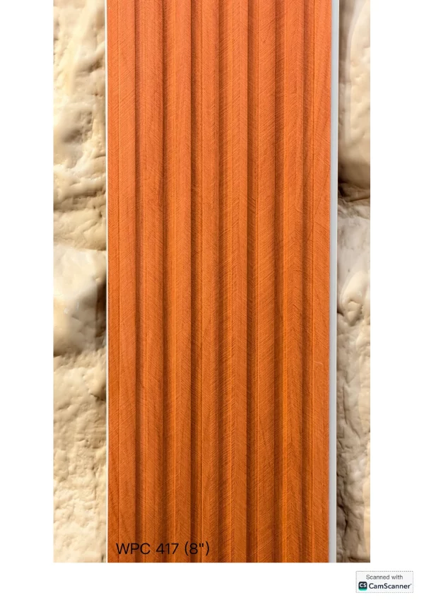 Deluxe plastic wpc 8 Inch Haed Pannel