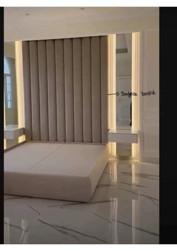 Bed Poshish Wall